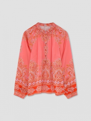 Roze dames blouse Gustav - Annsofie